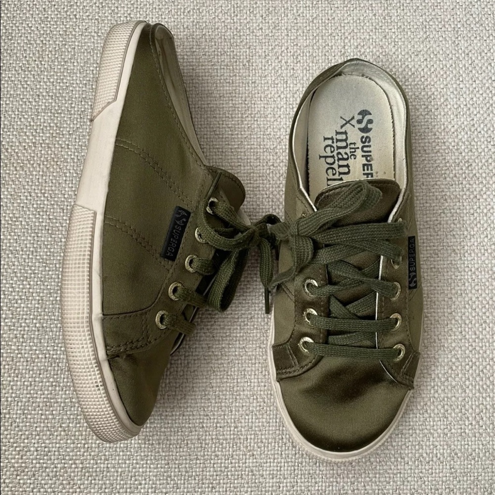 Superga x Man Repeller Silk size 6.5